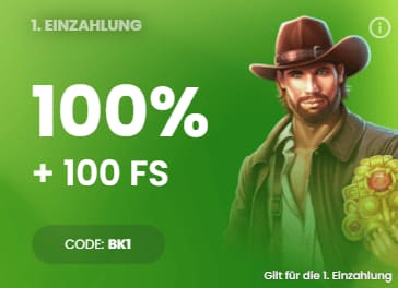 Erster Willkommensbonus im Bitkingz Casino