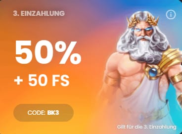 Dritter Willkommensbonus im Bitkingz Casino