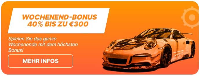 Need for Spin Wochenend Bonus