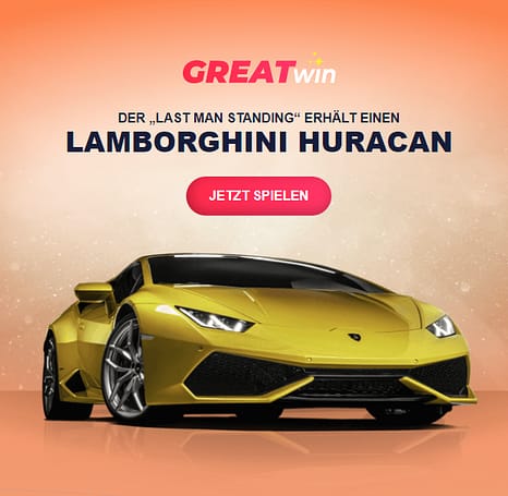 GreatWin Lamborghini Huracan aktion
